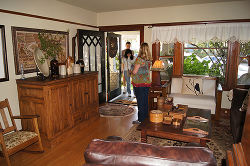 click to view larger image A Craftsman living room and dining room. Martinez, CA.